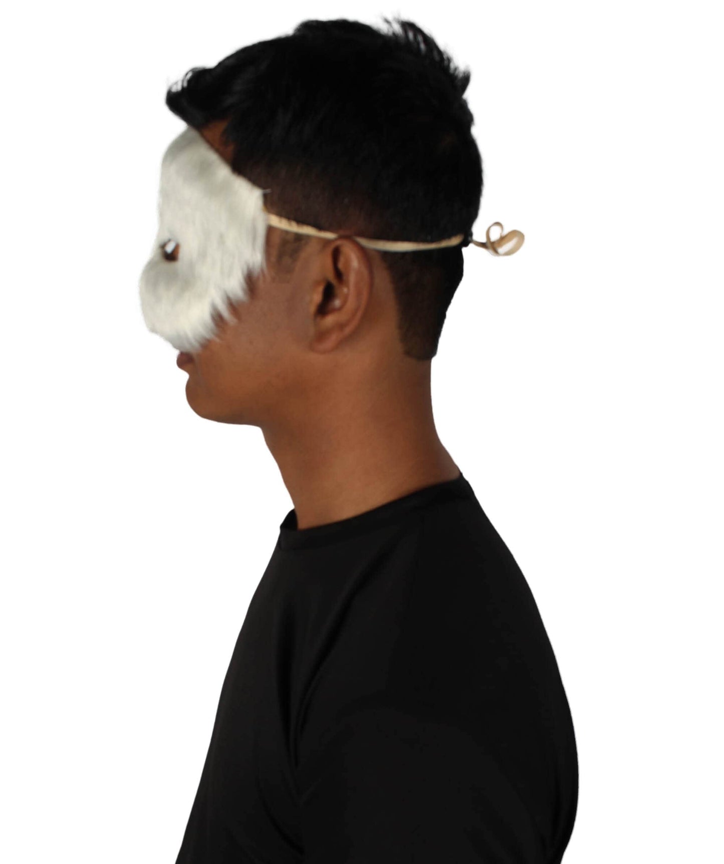 White Unisex Cosplay Ball Party Carnival Eye Mask