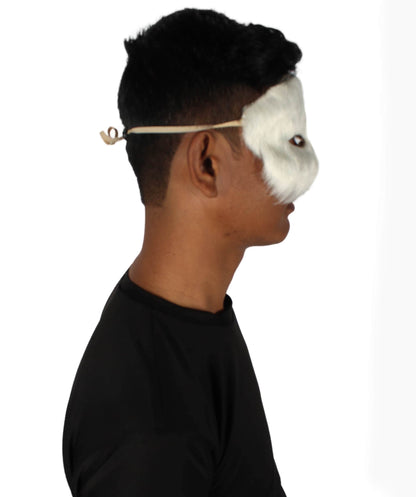White Unisex Cosplay Ball Party Carnival Eye Mask