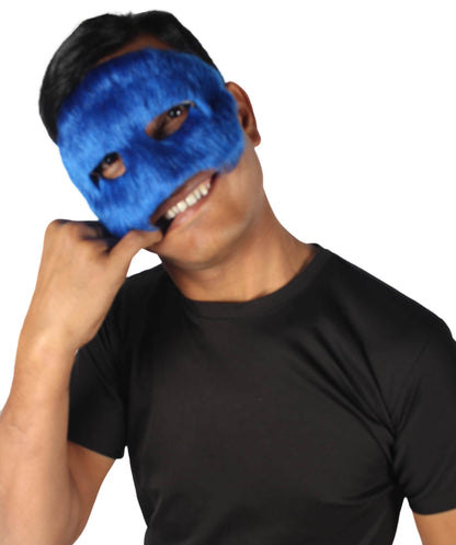 Blue Unisex Cosplay Ball Party Carnival Eye Mask
