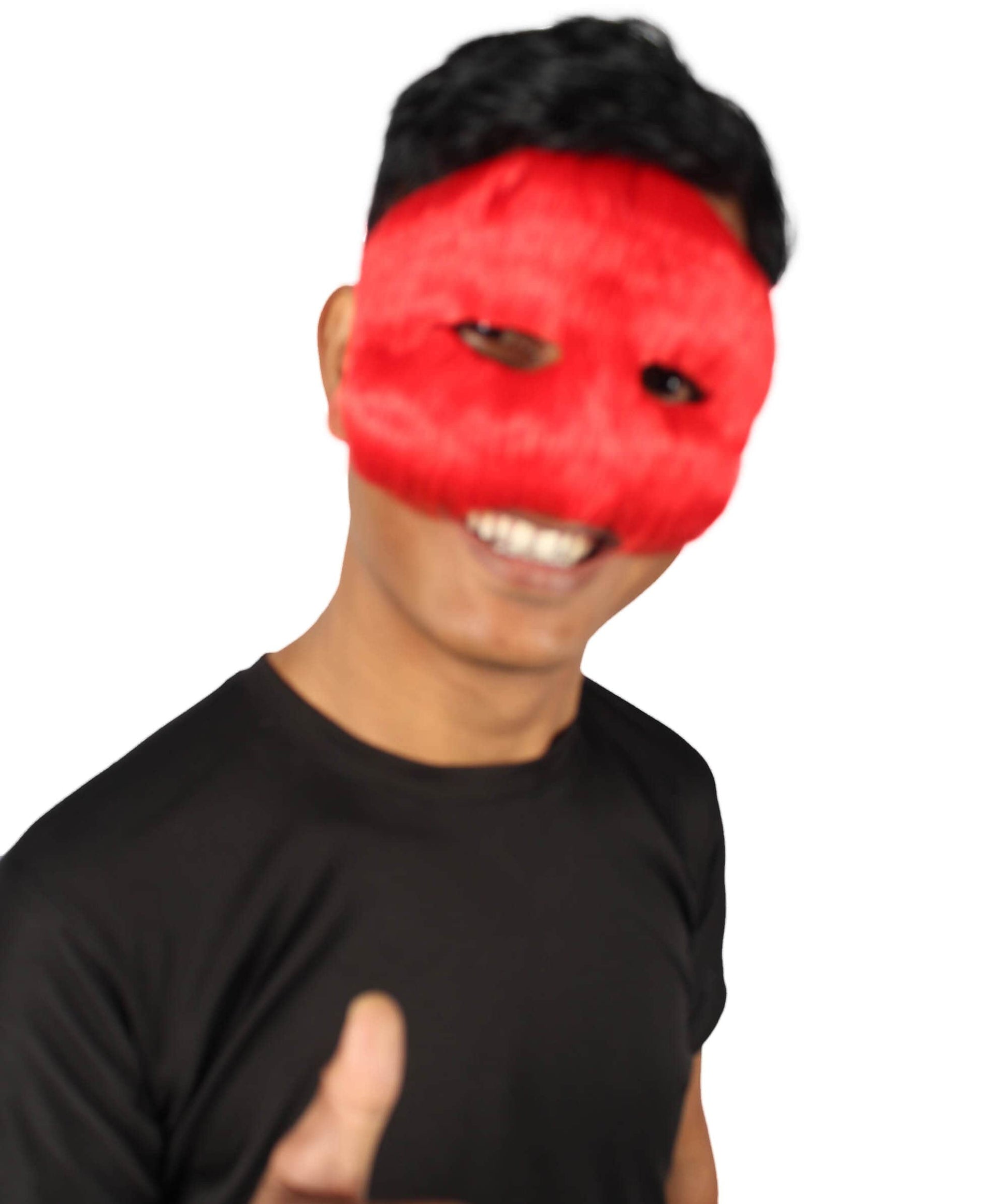 Red Unisex Cosplay Ball Party Carnival Eye Mask