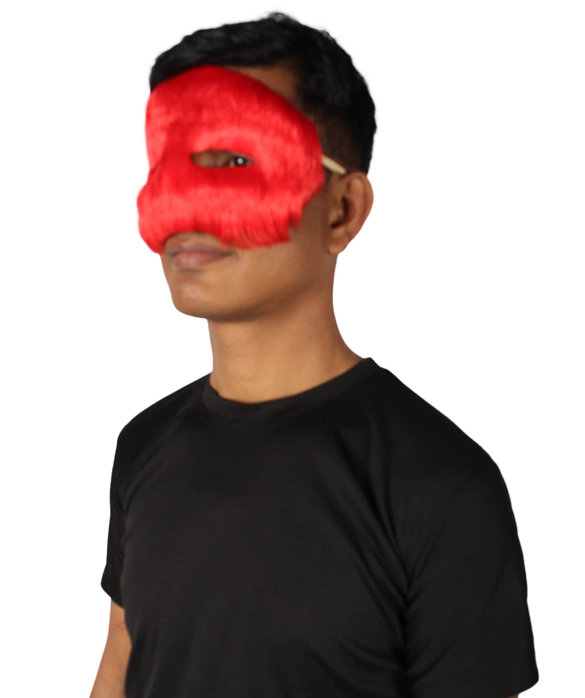 Red Unisex Cosplay Ball Party Carnival Eye Mask