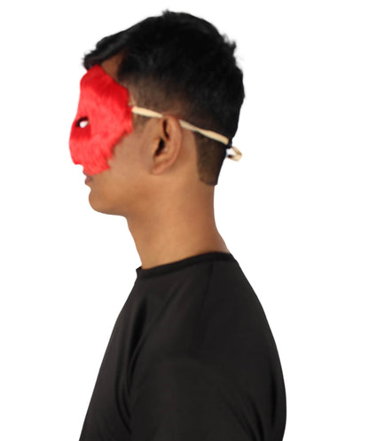 Red Unisex Cosplay Ball Party Carnival Eye Mask