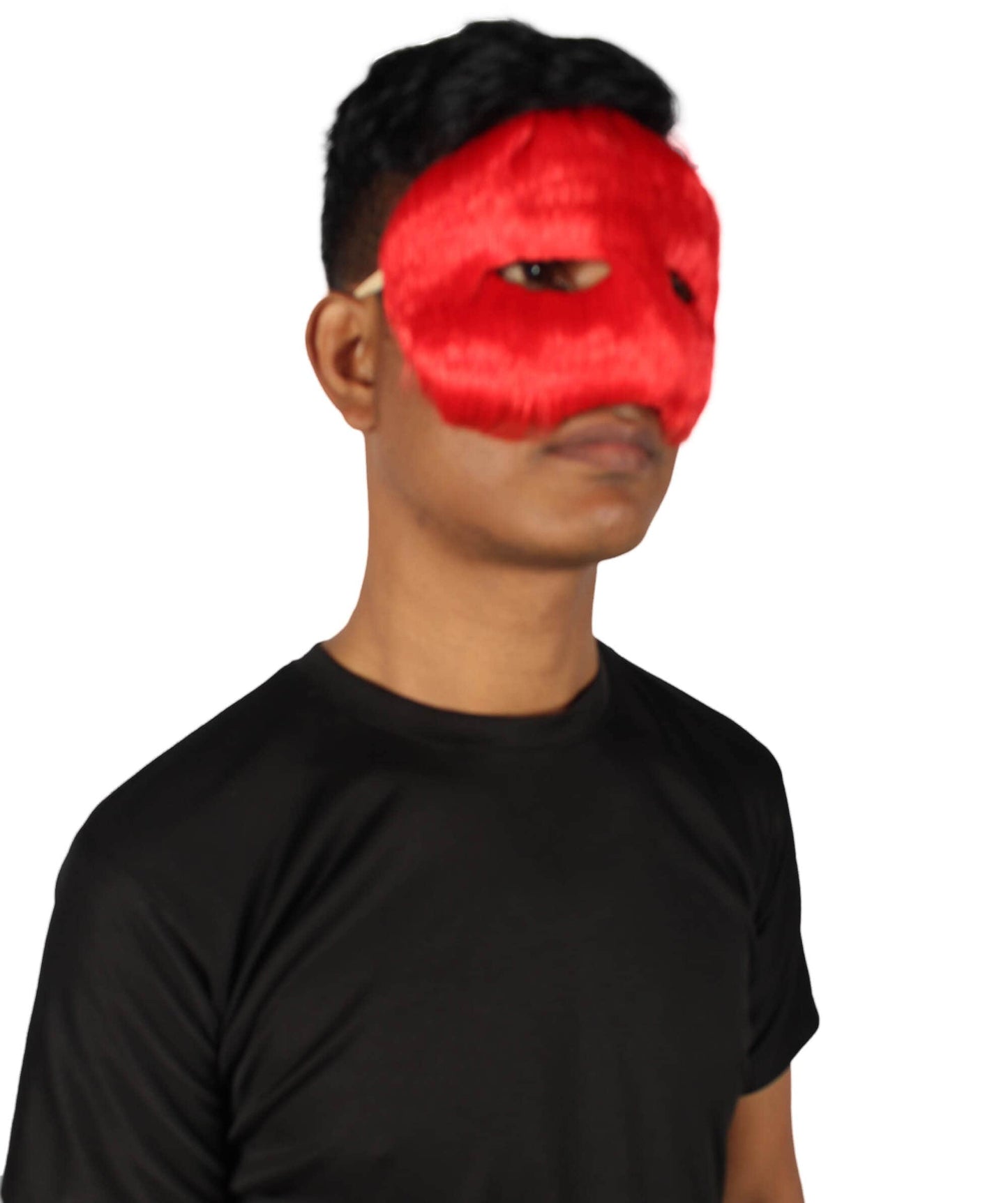 Red Unisex Cosplay Ball Party Carnival Eye Mask
