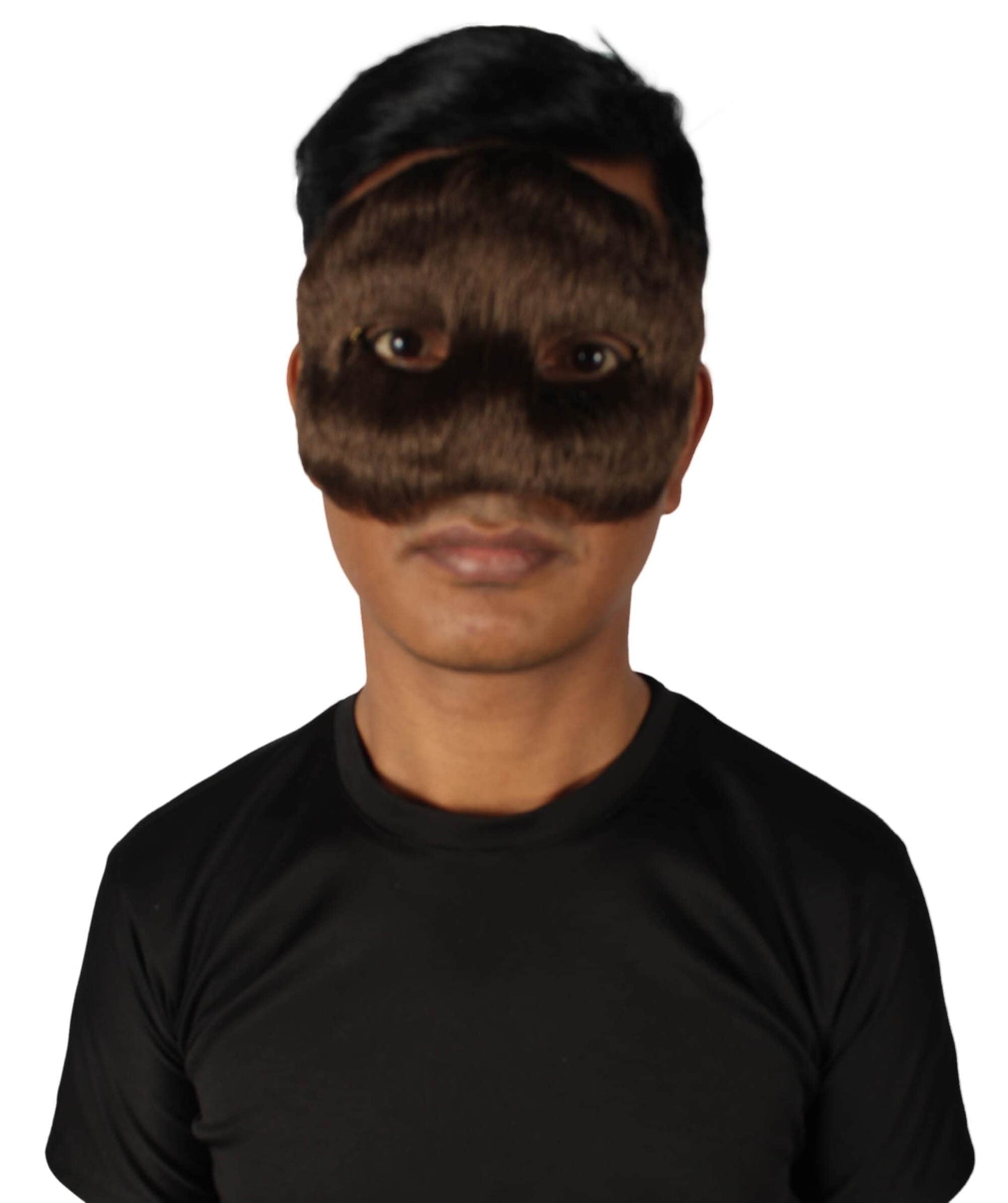 Brown Unisex Cosplay Ball Party Carnival Eye Mask