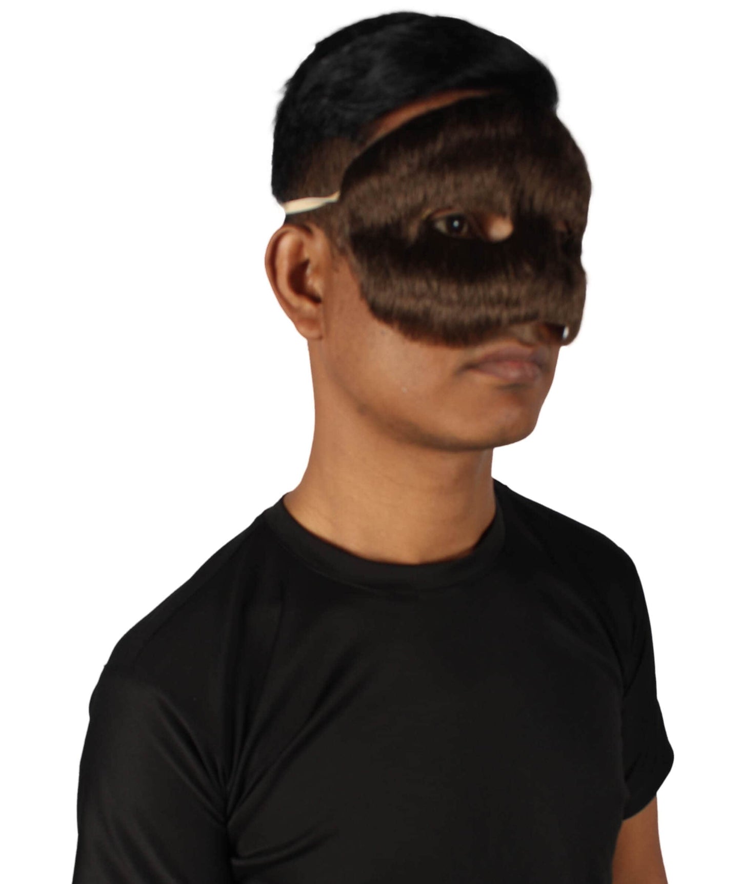 Brown Unisex Cosplay Ball Party Carnival Eye Mask