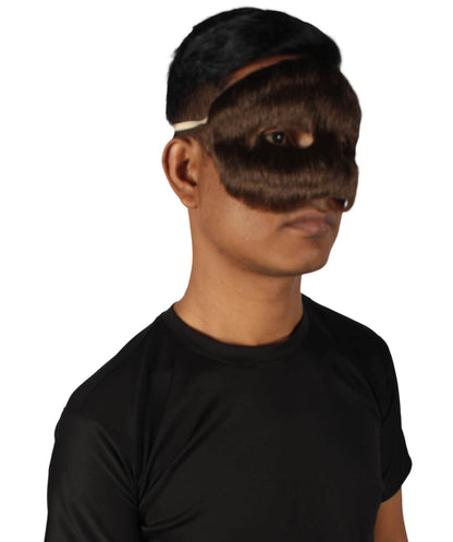 Brown Unisex Cosplay Ball Party Carnival Eye Mask