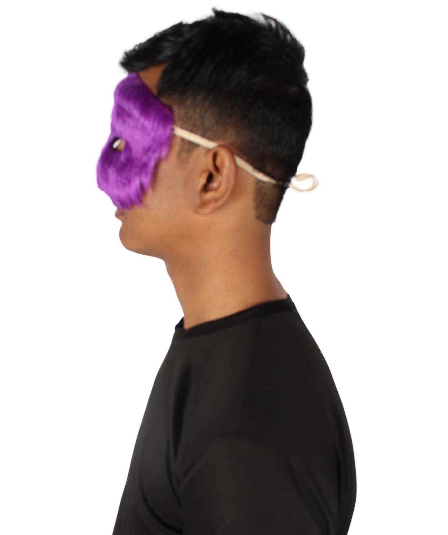 Purple Unisex Cosplay Ball Party Carnival Eye Mask