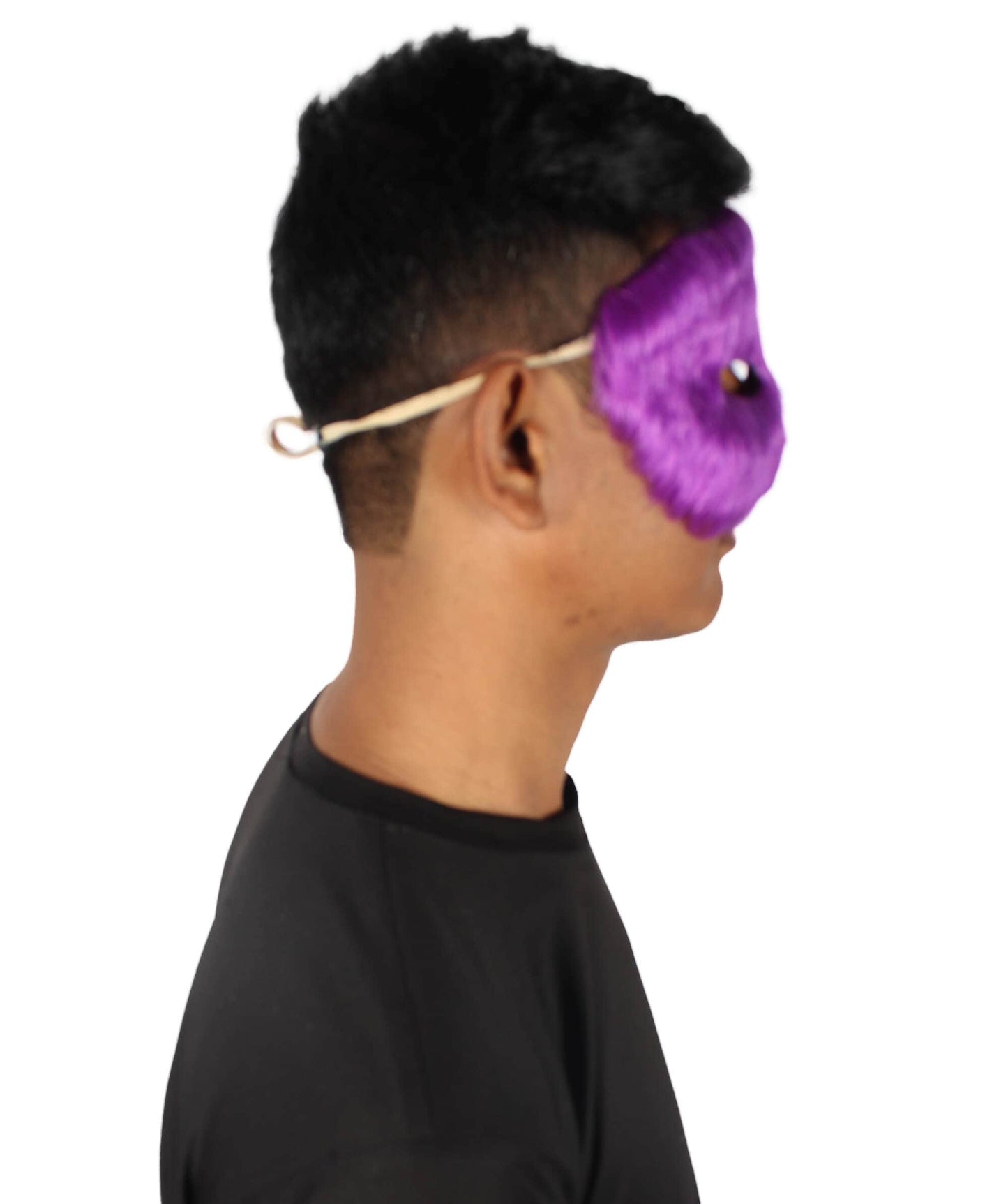 Purple Unisex Cosplay Ball Party Carnival Eye Mask