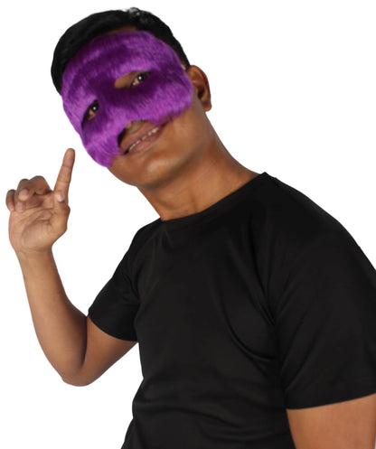 Purple Unisex Cosplay Ball Party Carnival Eye Mask