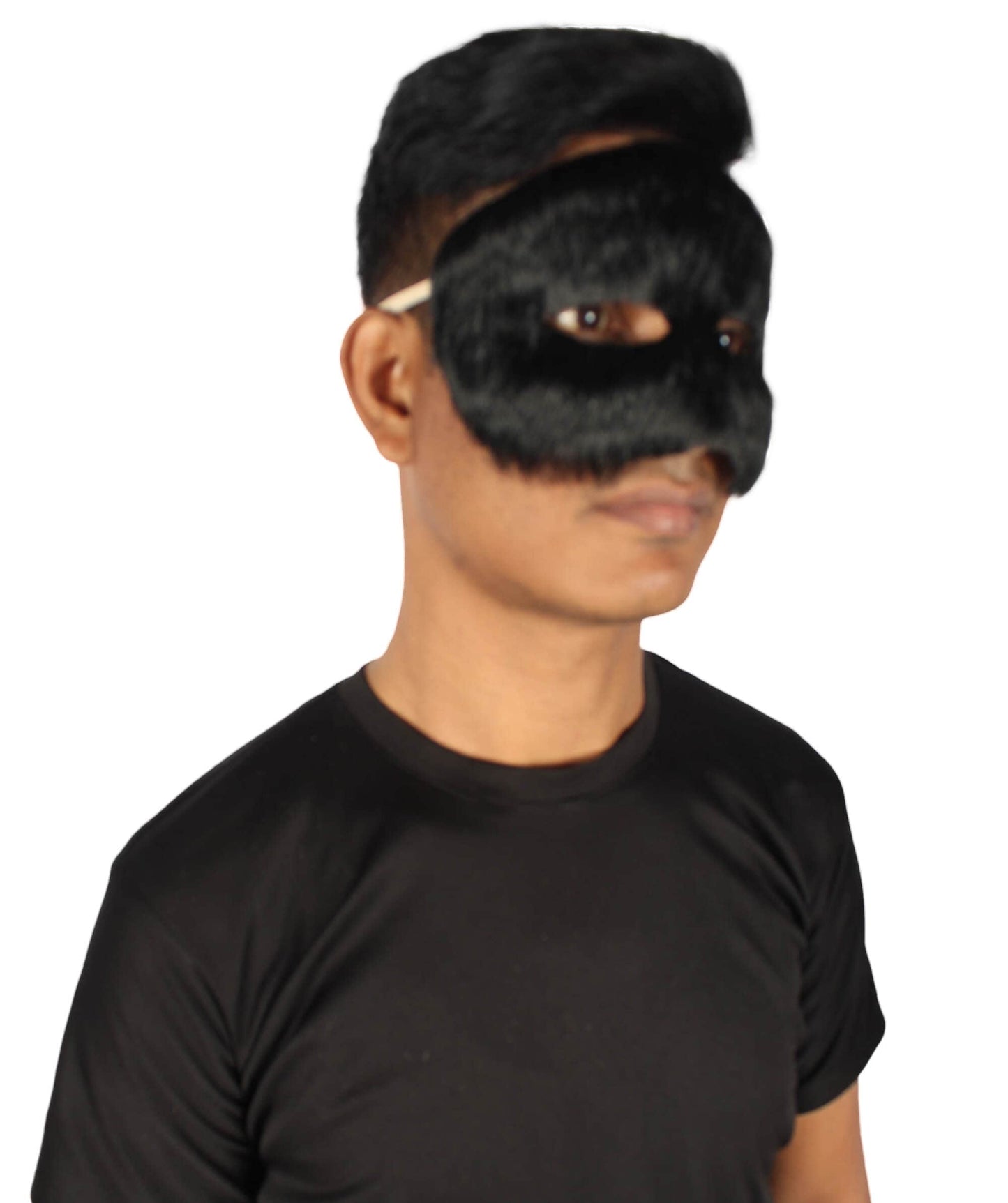 Black  Unisex Cosplay Ball Party Carnival Eye Mask
