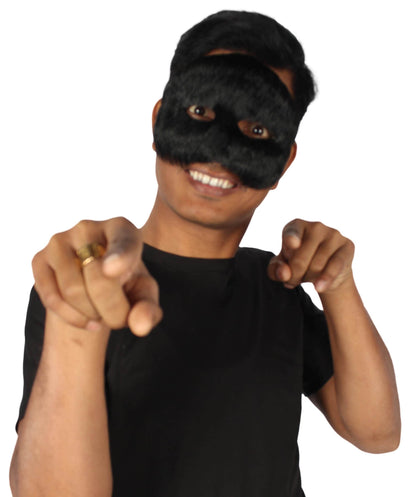 Black  Unisex Cosplay Ball Party Carnival Eye Mask