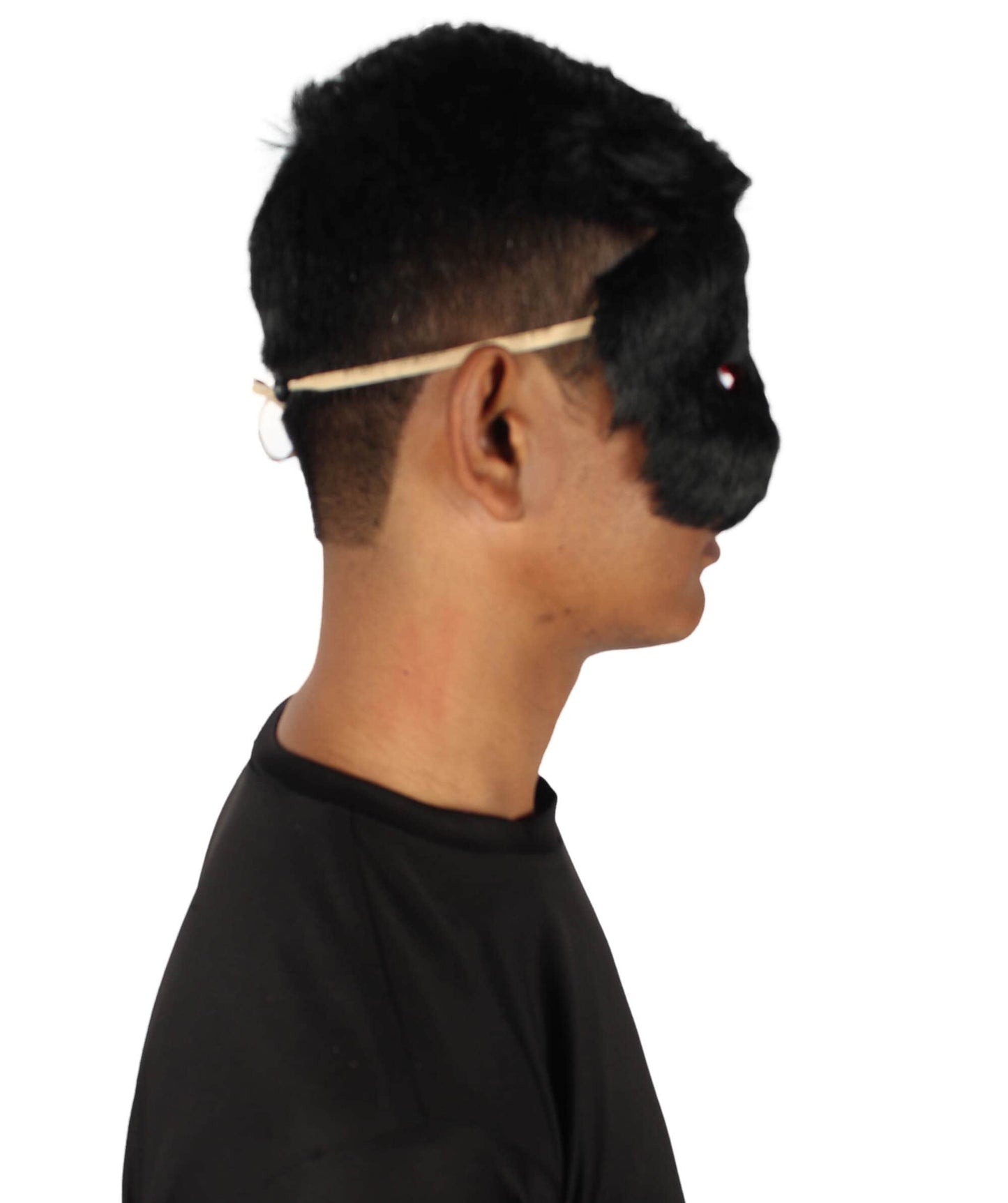 Red & Black Unisex Cosplay Ball Party Carnival Eye Mask