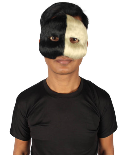 Blonde & Black Unisex Cosplay Ball Party Carnival Eye Mask