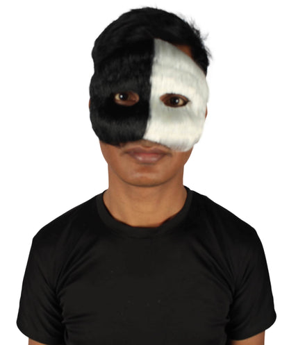 White & Black Unisex Cosplay Ball Party Carnival Eye Mask