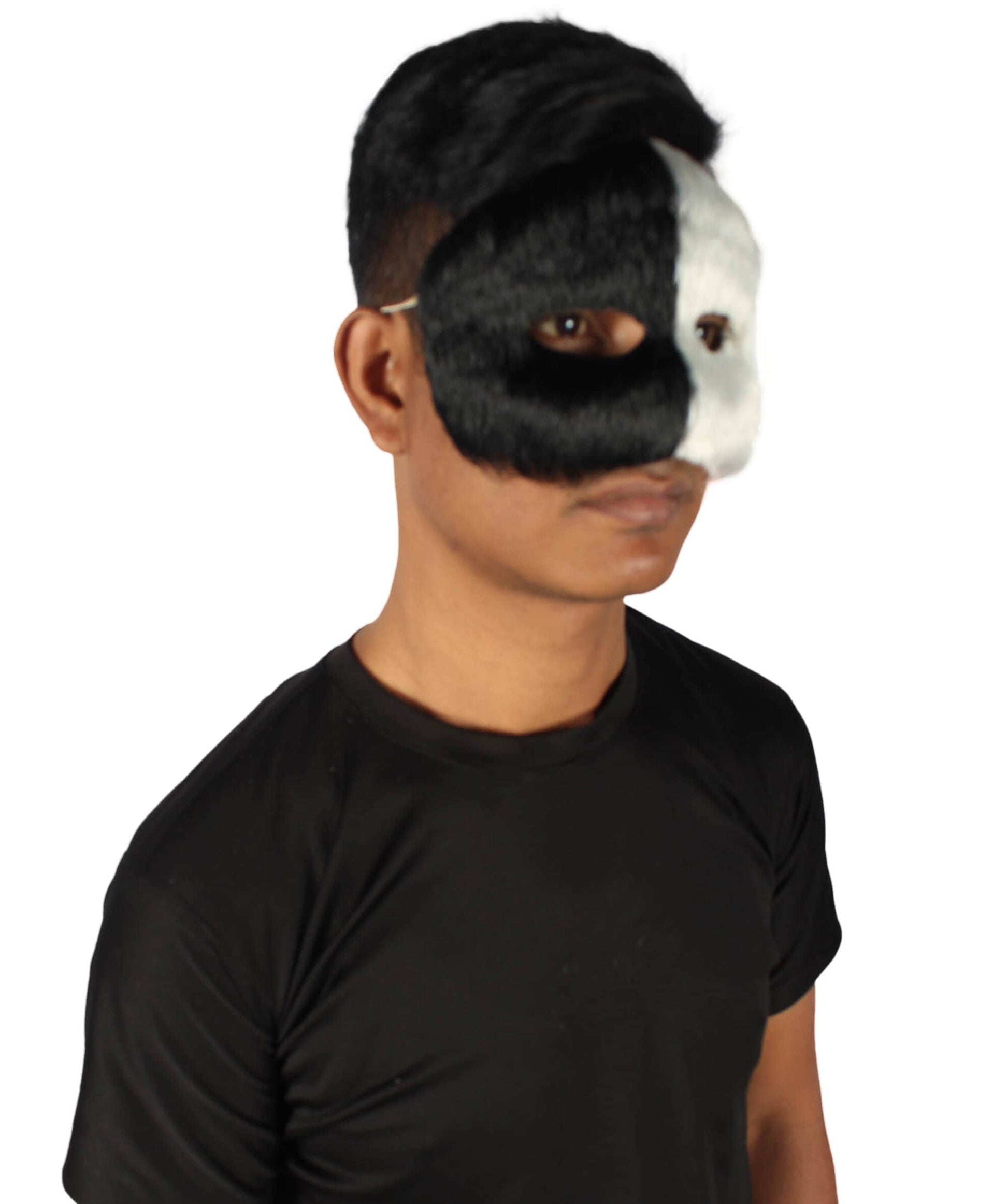 White & Black Unisex Cosplay Ball Party Carnival Eye Mask