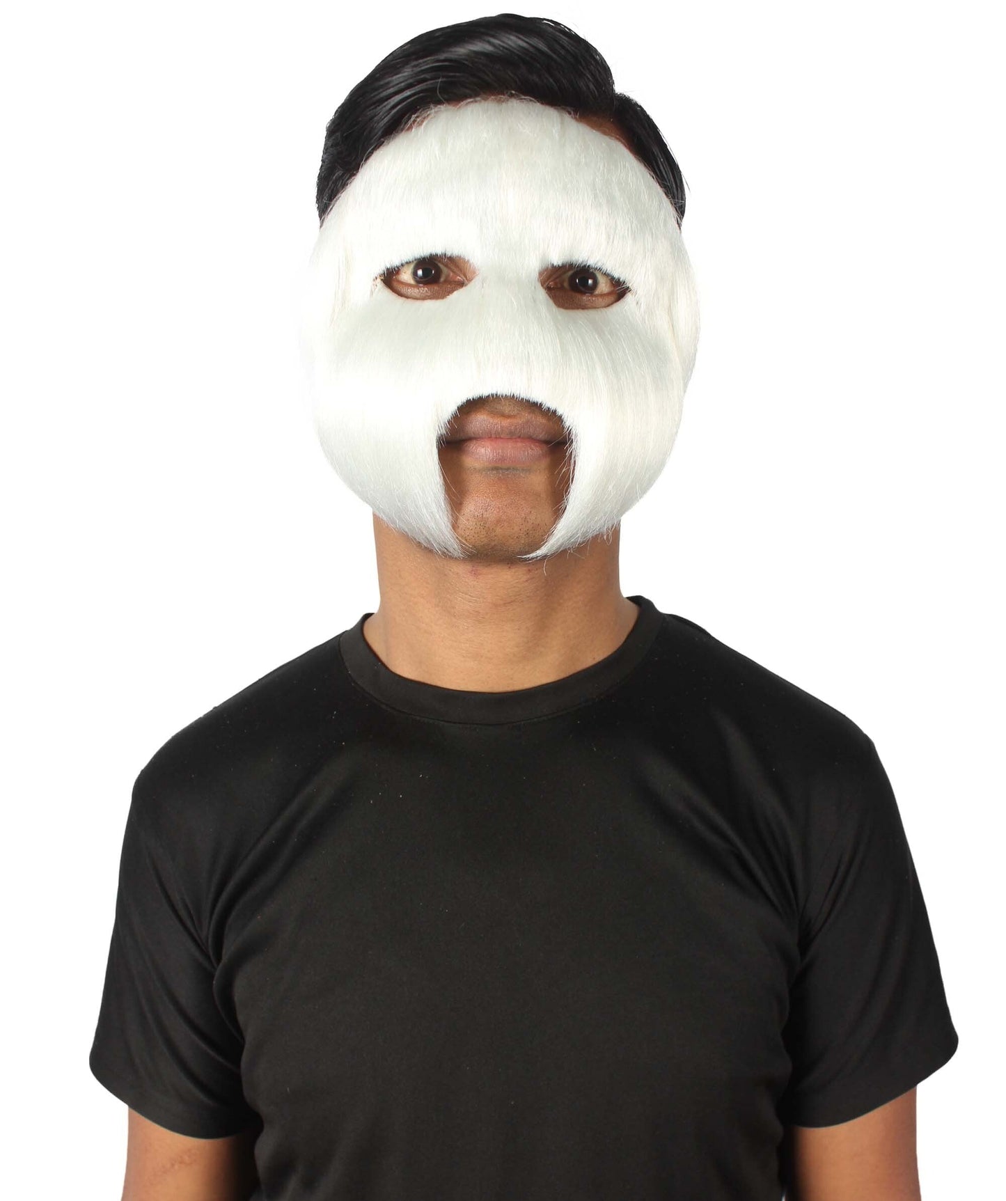 White Carnival Eye Mask