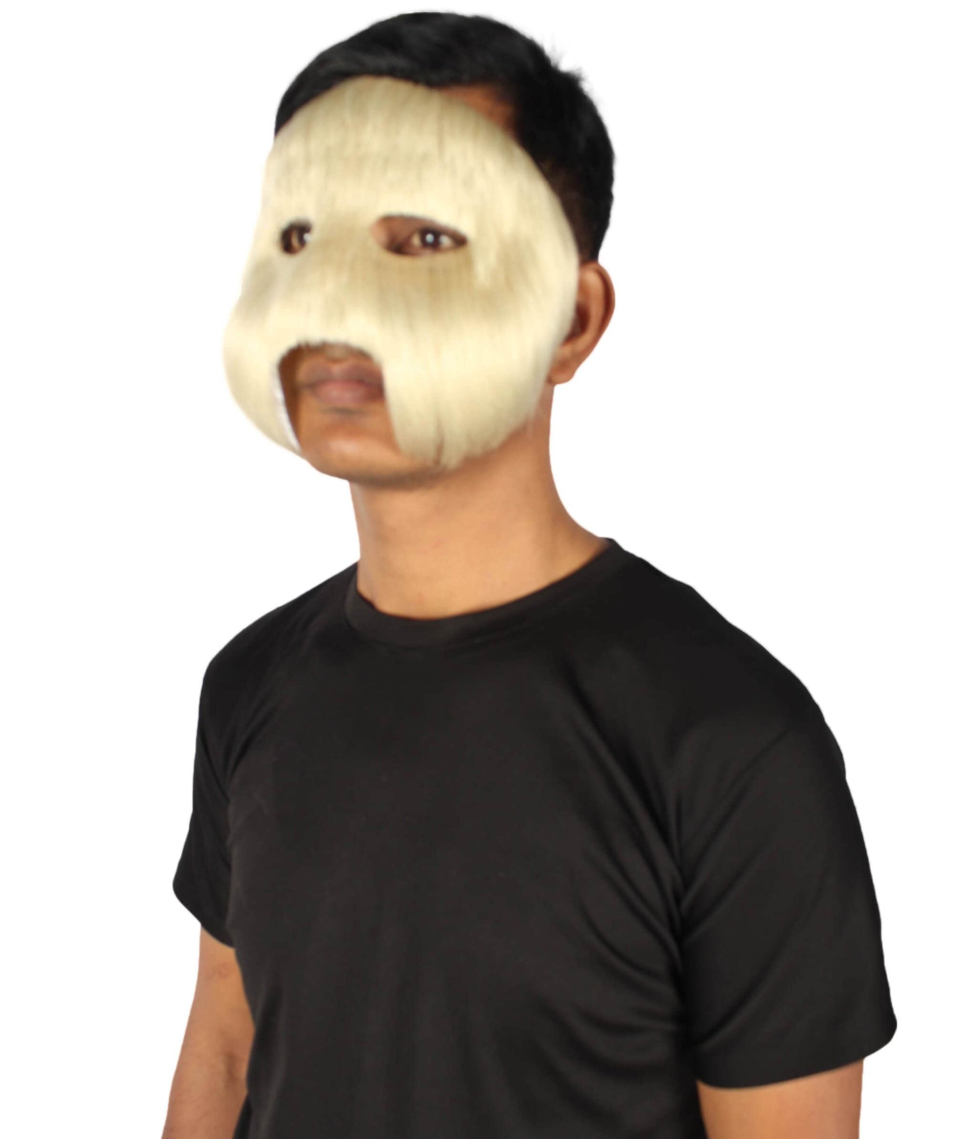 Blonde Unisex Cosplay Ball Party Carnival Eye Mask Medium & Large Lengths