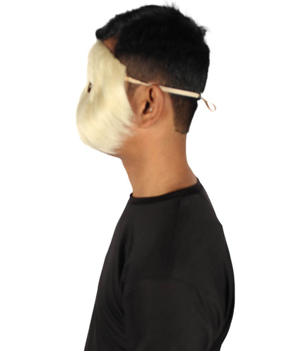 Blonde Unisex Cosplay Ball Party Carnival Eye Mask Medium & Large Lengths