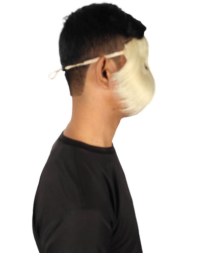 Blonde Unisex Cosplay Ball Party Carnival Eye Mask Medium & Large Lengths