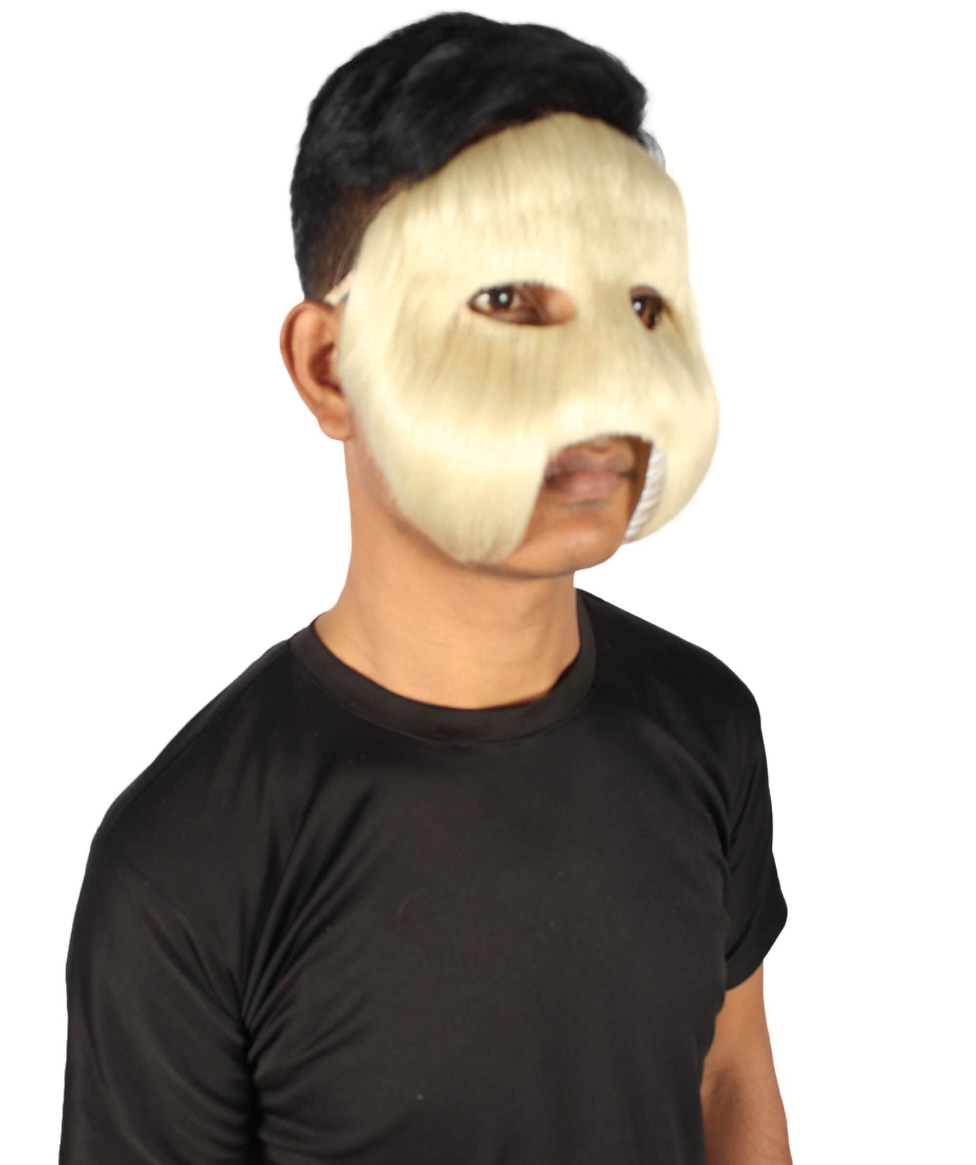 Blonde Unisex Cosplay Ball Party Carnival Eye Mask Medium & Large Lengths