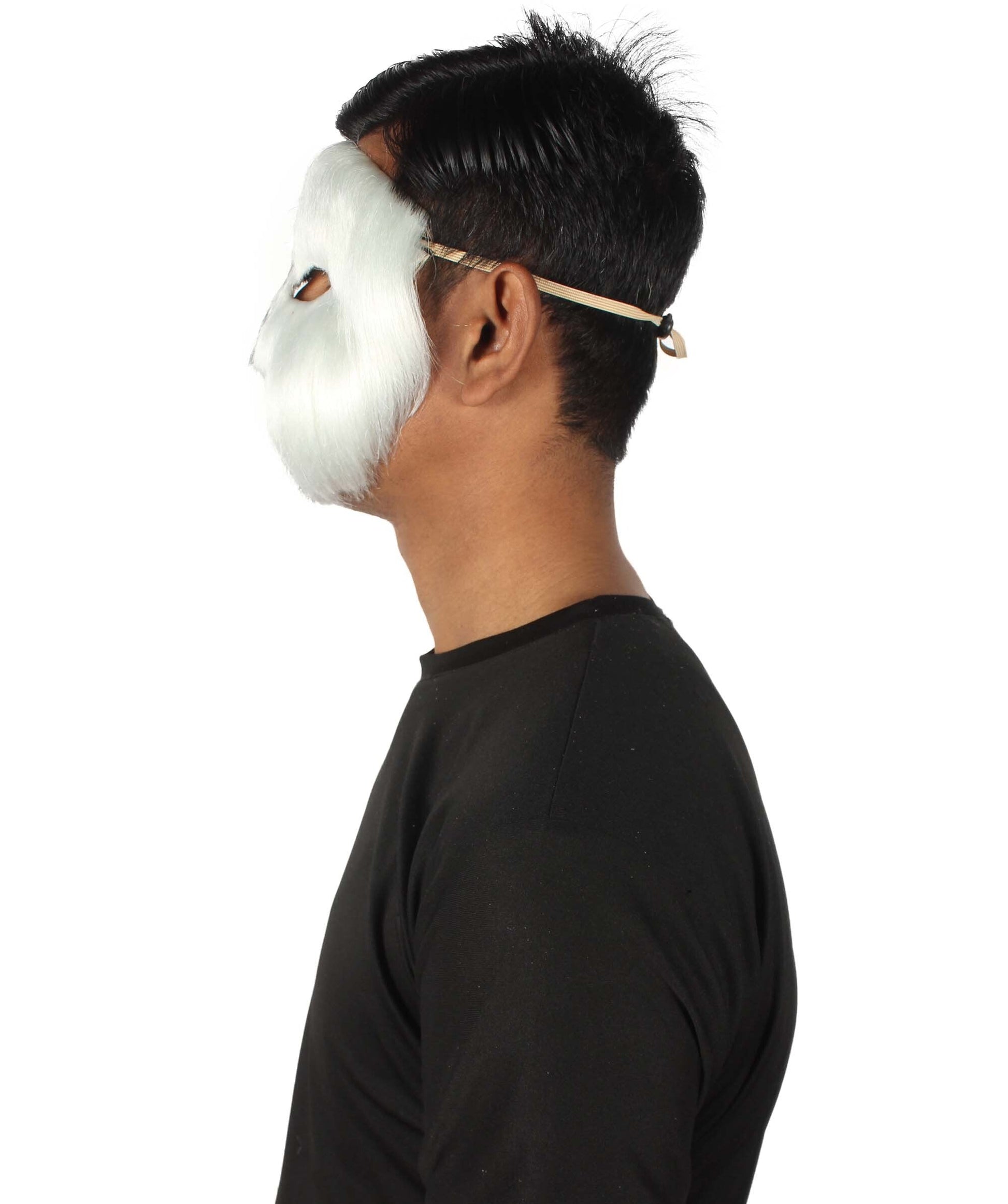 Unisex Cosplay Ball Party Carnival Eye Mask Medium & Large LengthsWhite & Black Unisex Cosplay Ball Party Carnival Eye Mask Medium & Large Lengths