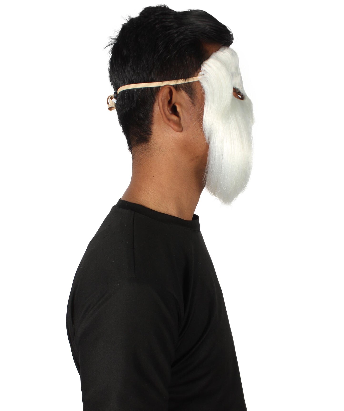 White Carnival Eye Mask