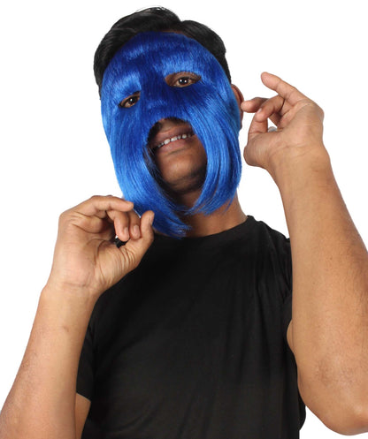 Blue Carnival Eye Mask