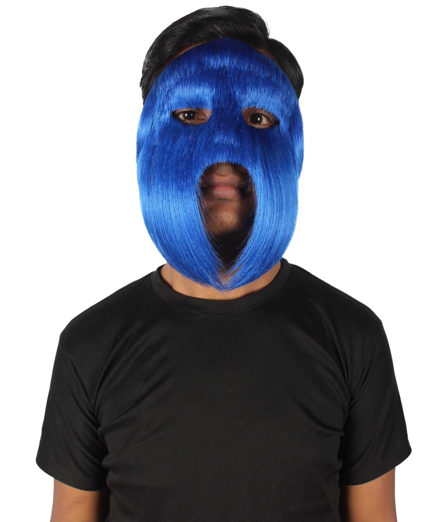 Blue Carnival Eye Mask