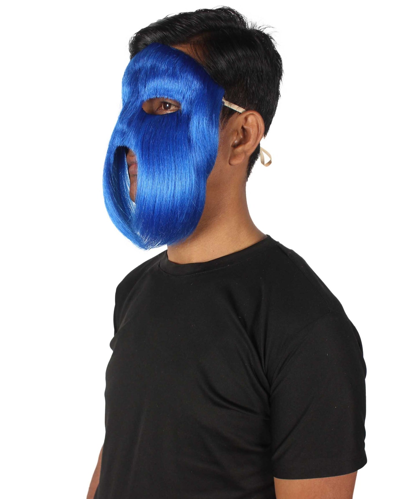 Blue Carnival Eye Mask
