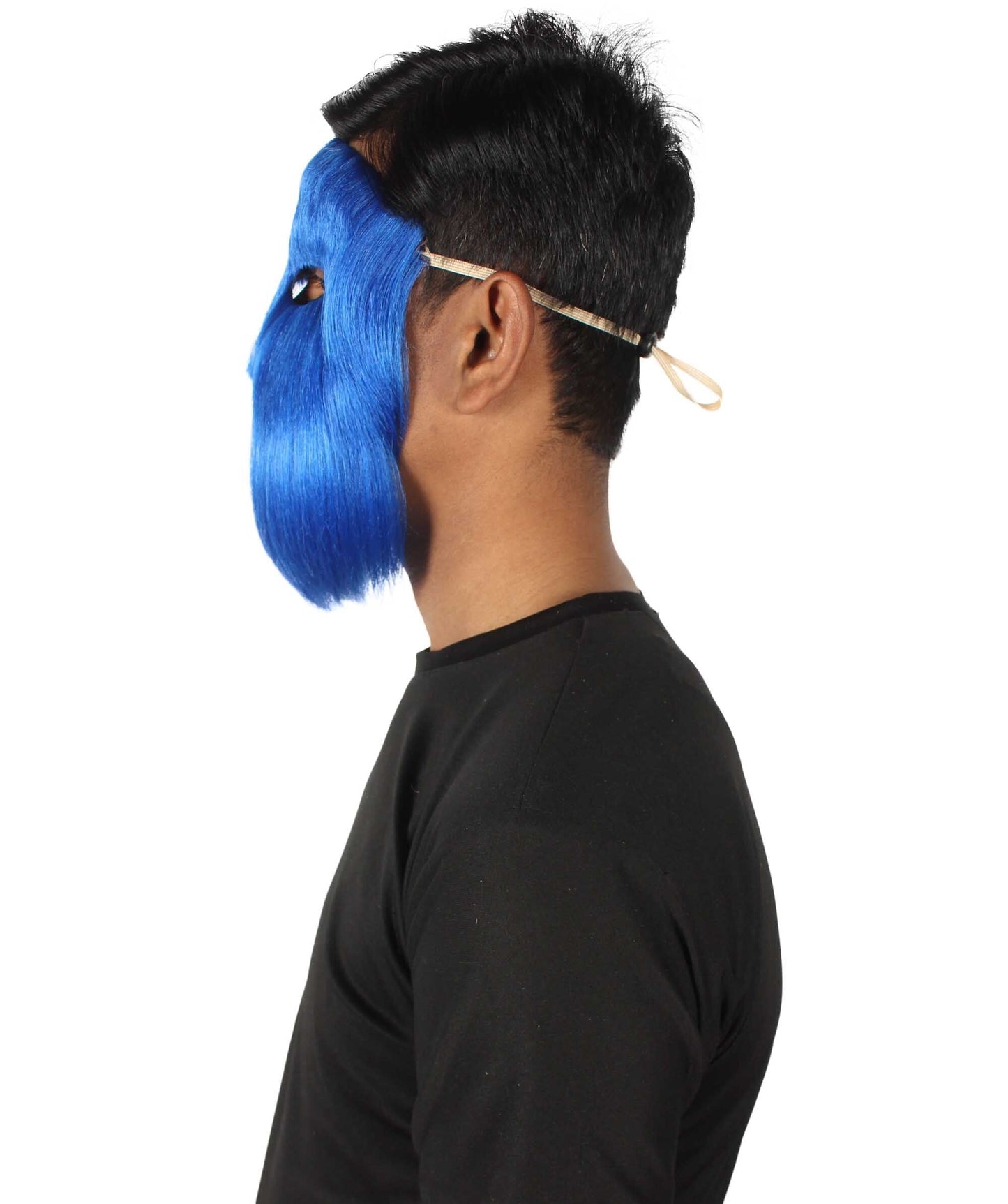 Blue Carnival Eye Mask