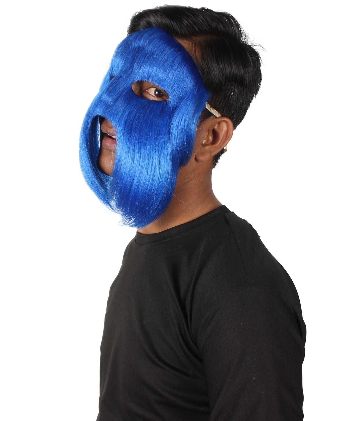 Blue Carnival Eye Mask