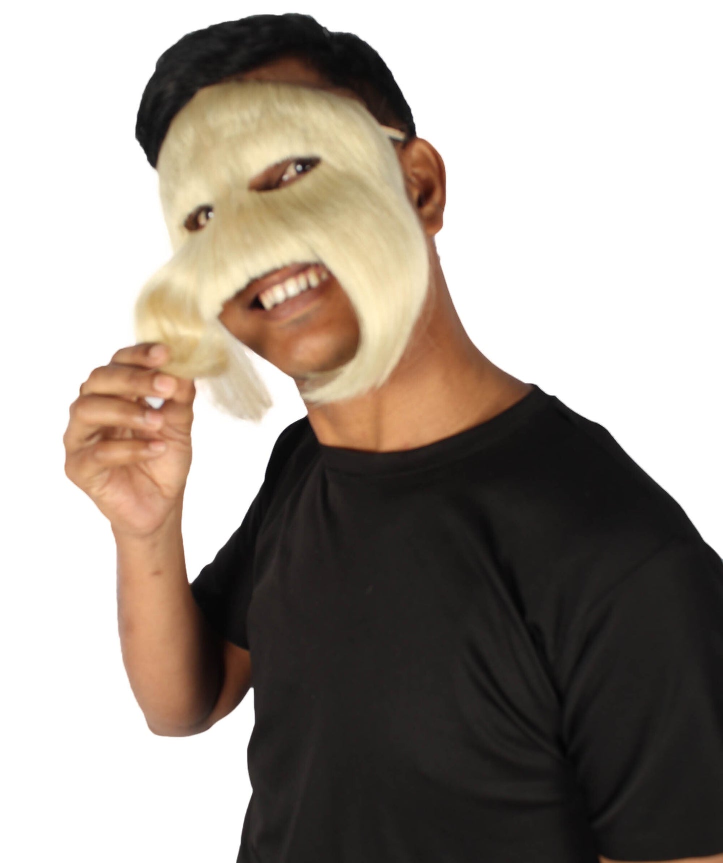 Blonde Carnival Eye Mask