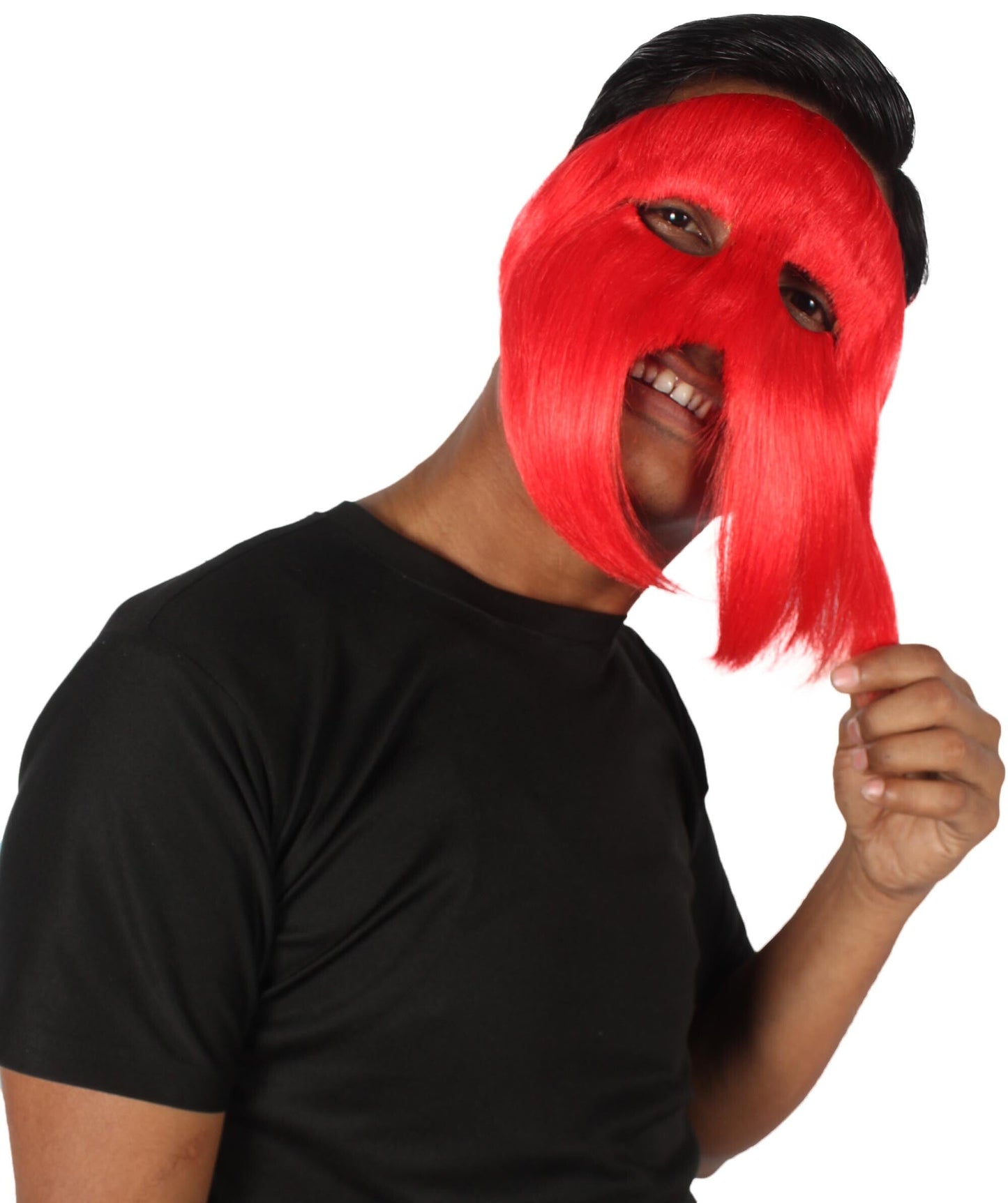 Red Carnival Eye Mask