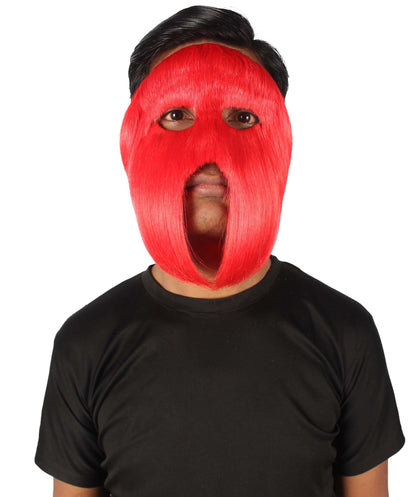 Red Carnival Eye Mask