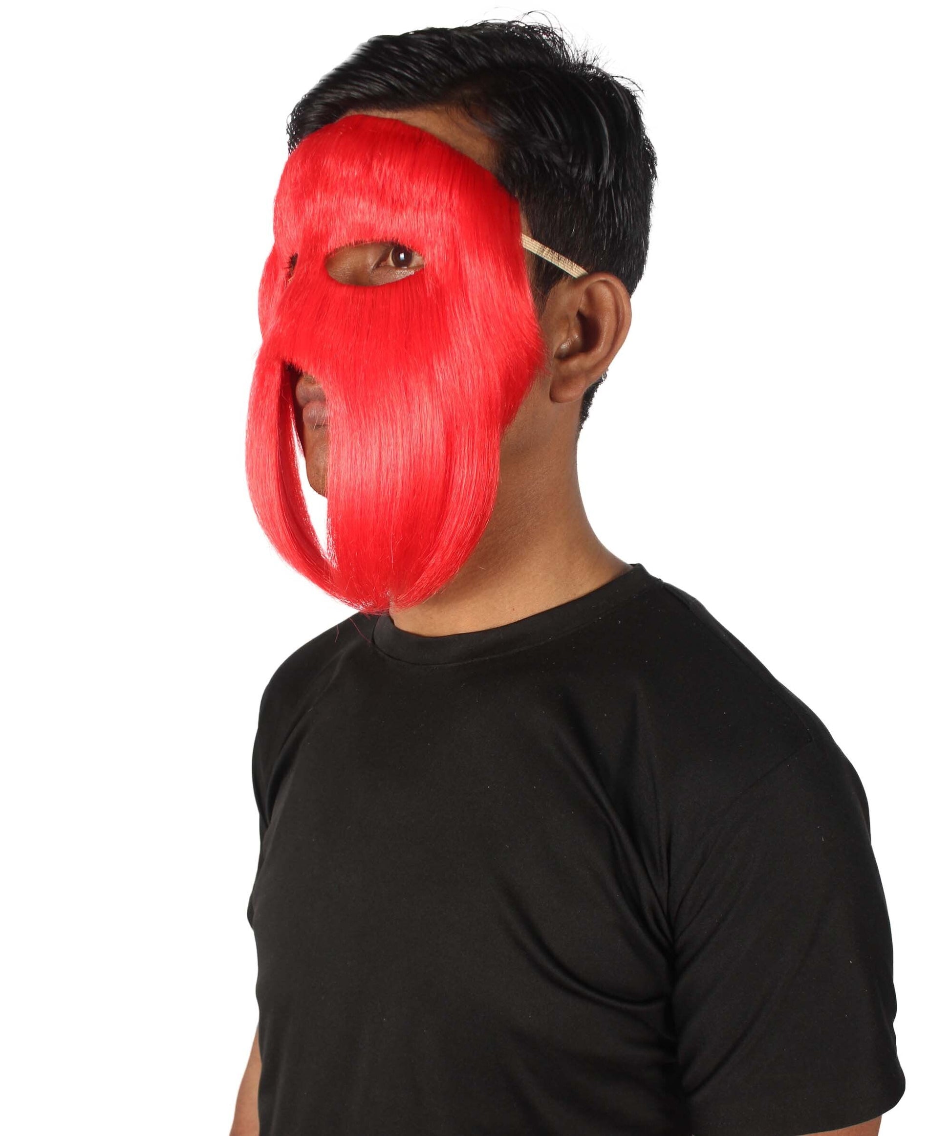 Red Carnival Eye Mask