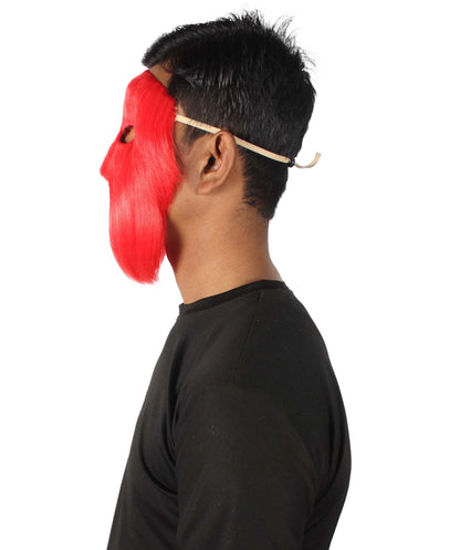 Red Carnival Eye Mask