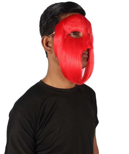 Red Carnival Eye Mask