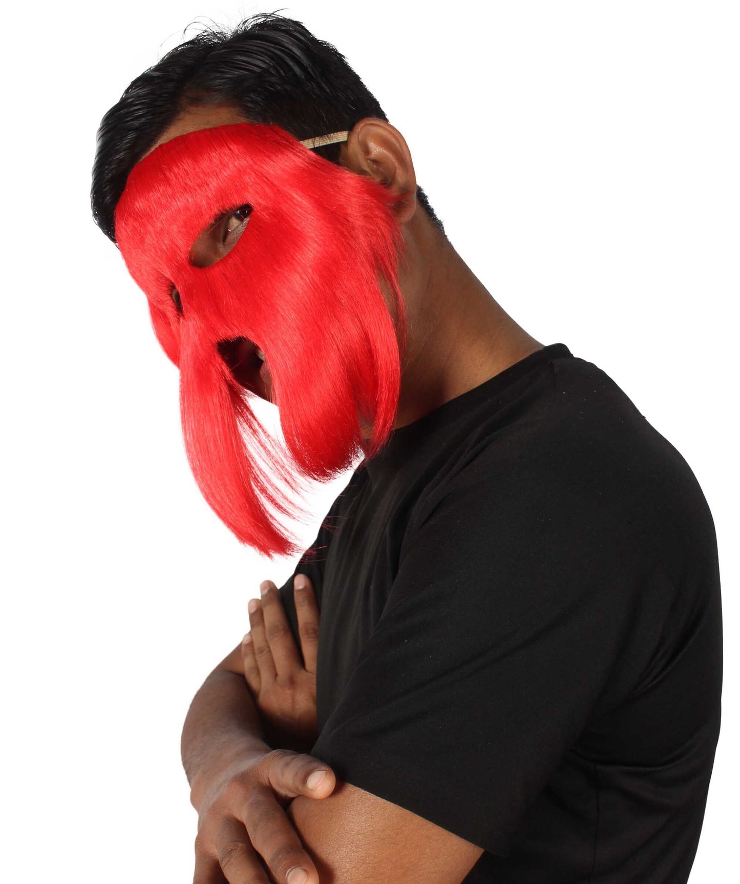 Red Carnival Eye Mask
