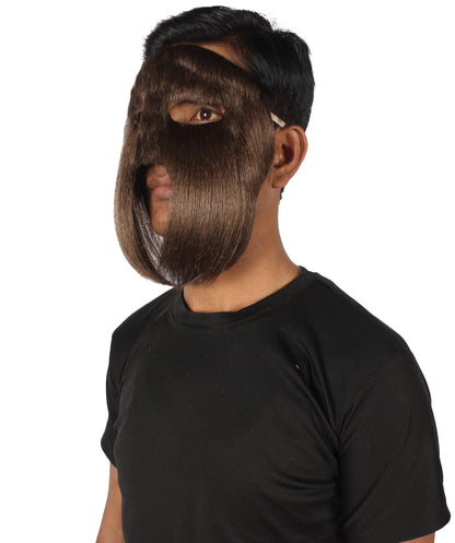 Brown Carnival Eye Mask