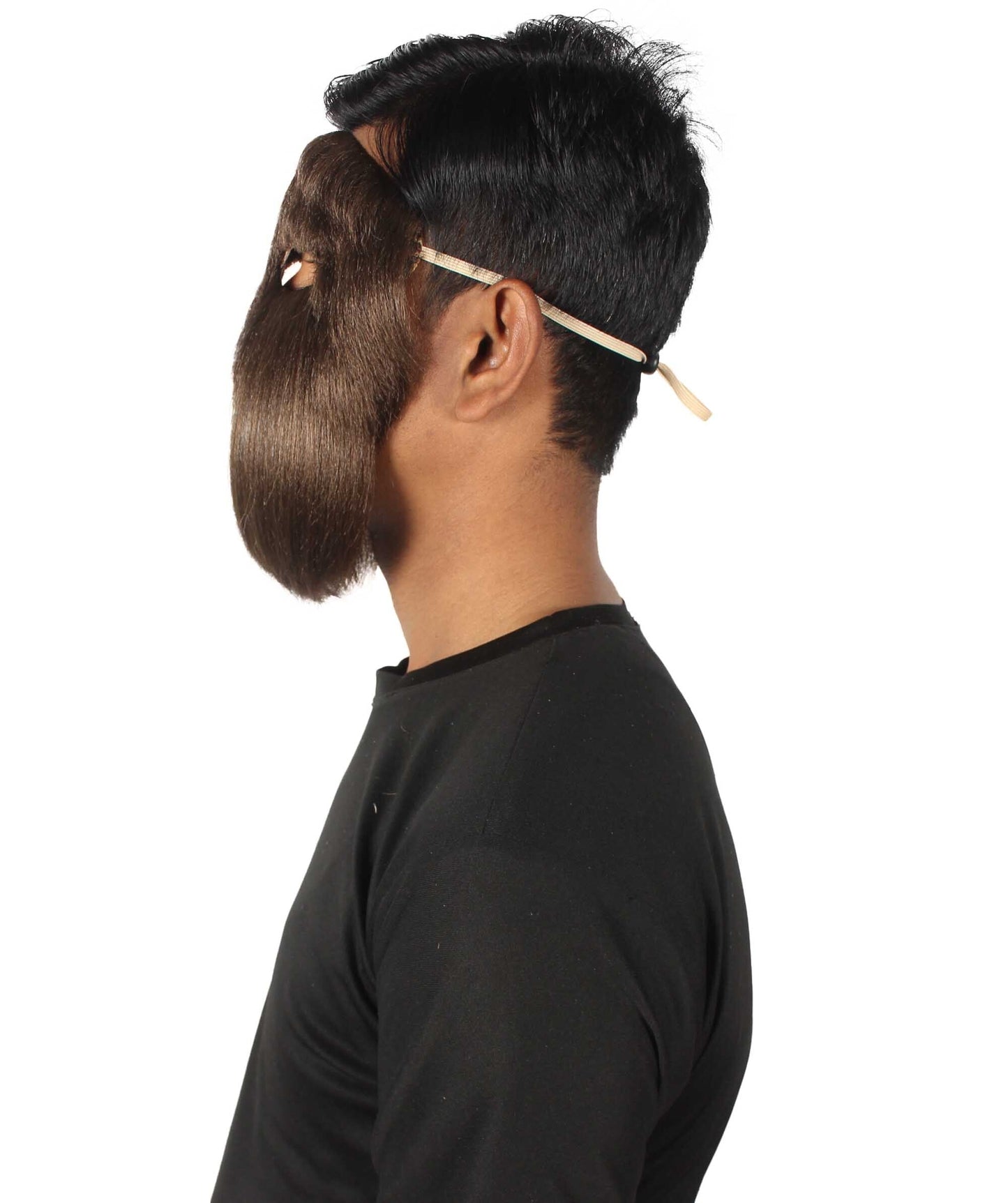 Brown Carnival Eye Mask