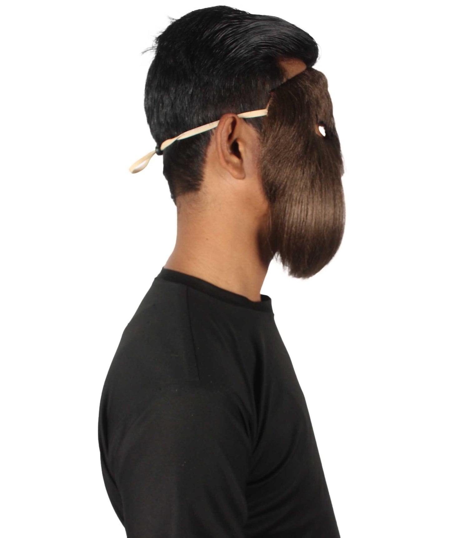 Brown Carnival Eye Mask