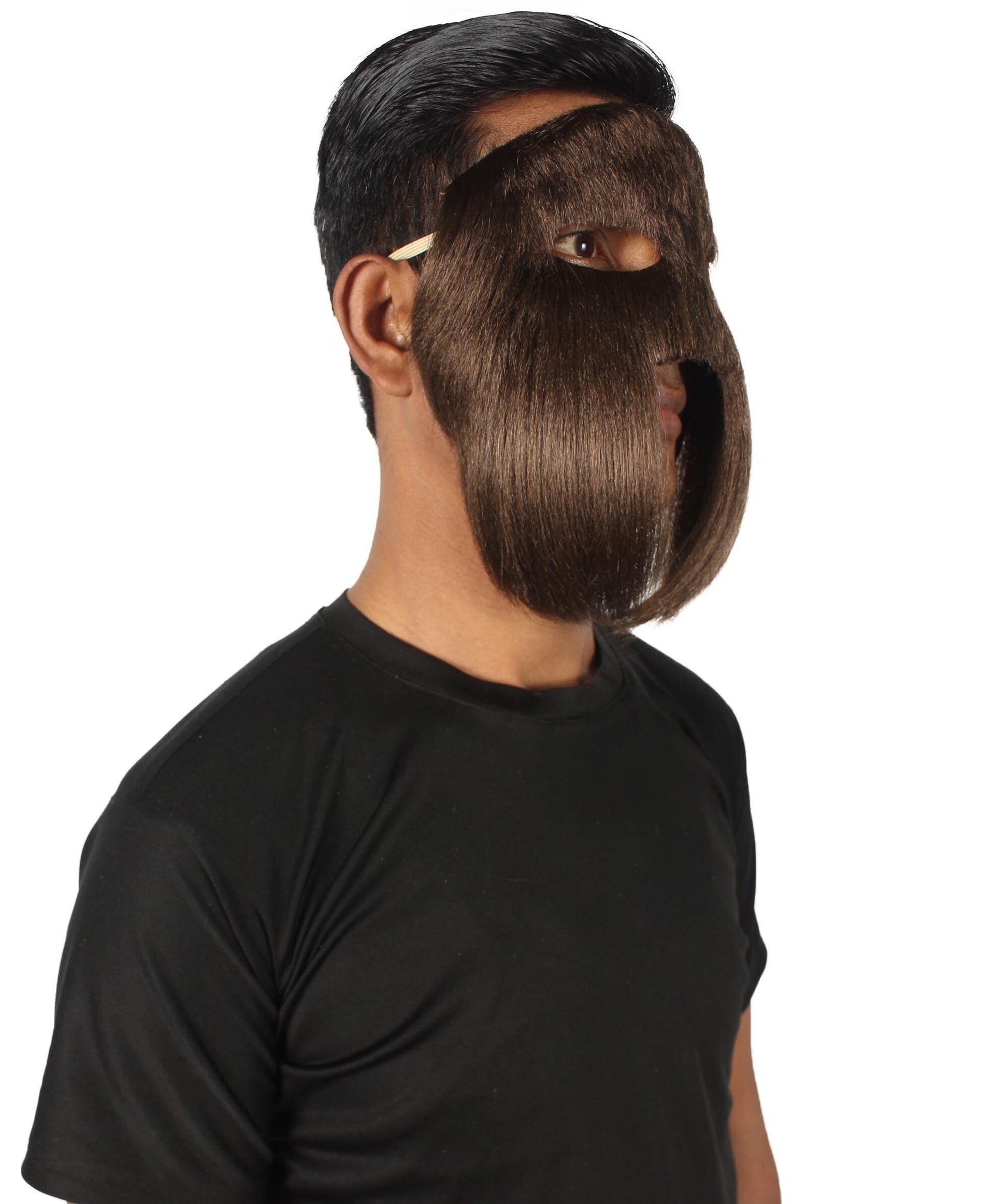 Brown Carnival Eye Mask