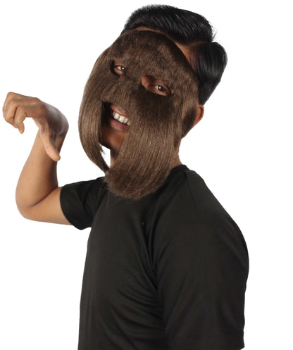 Brown Carnival Eye Mask