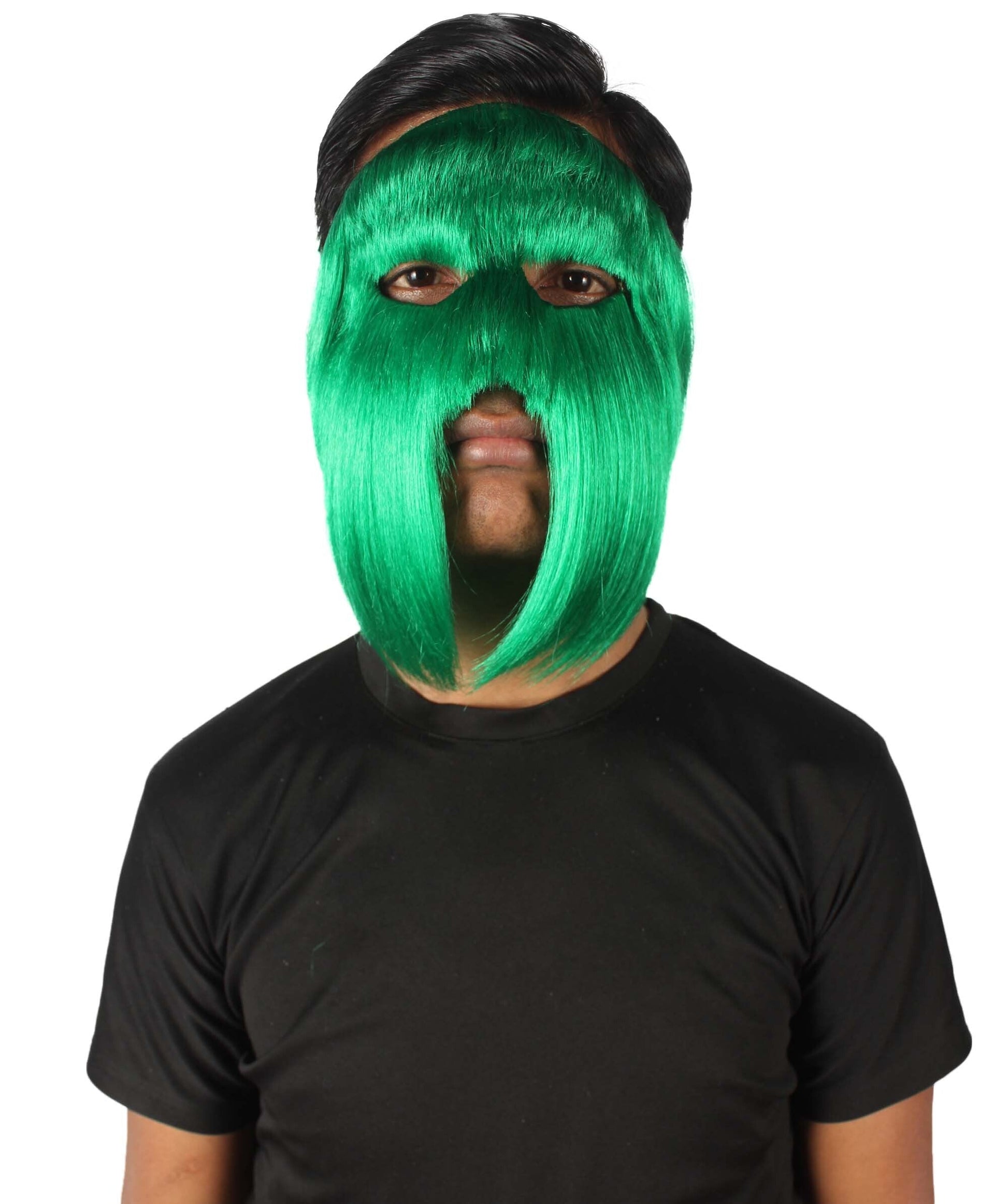 Green Carnival Eye Mask