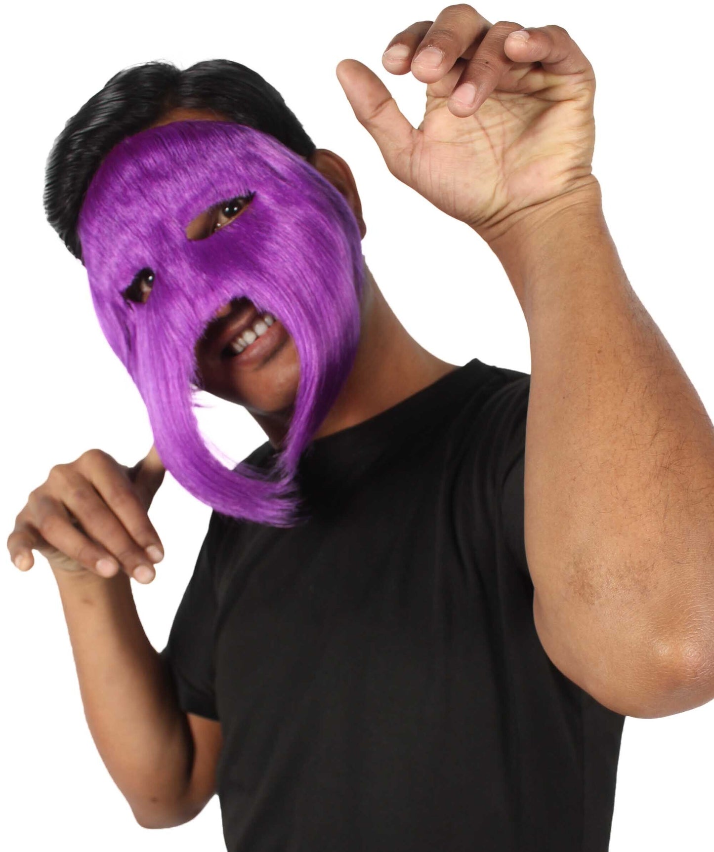 Purple Carnival Eye Mask