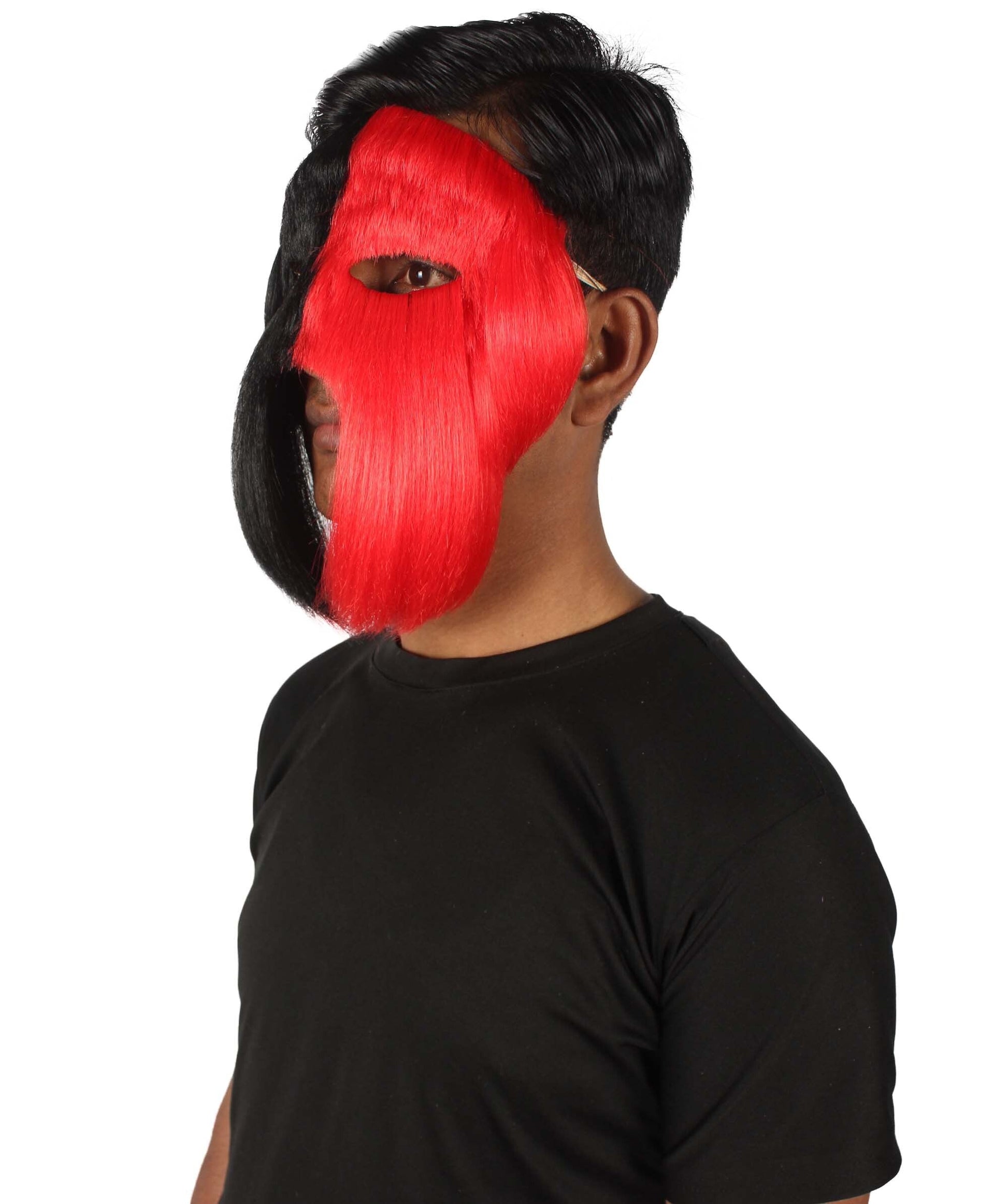 Red & Black Carnival Eye Mask