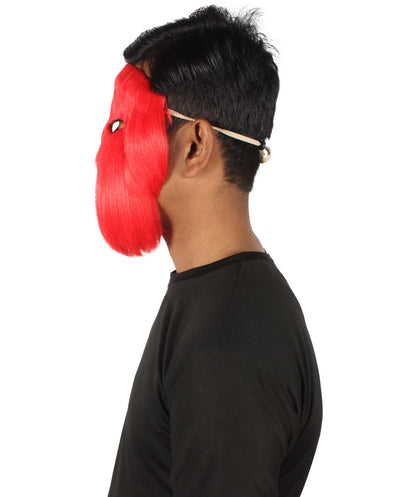 Red & Black Carnival Eye Mask