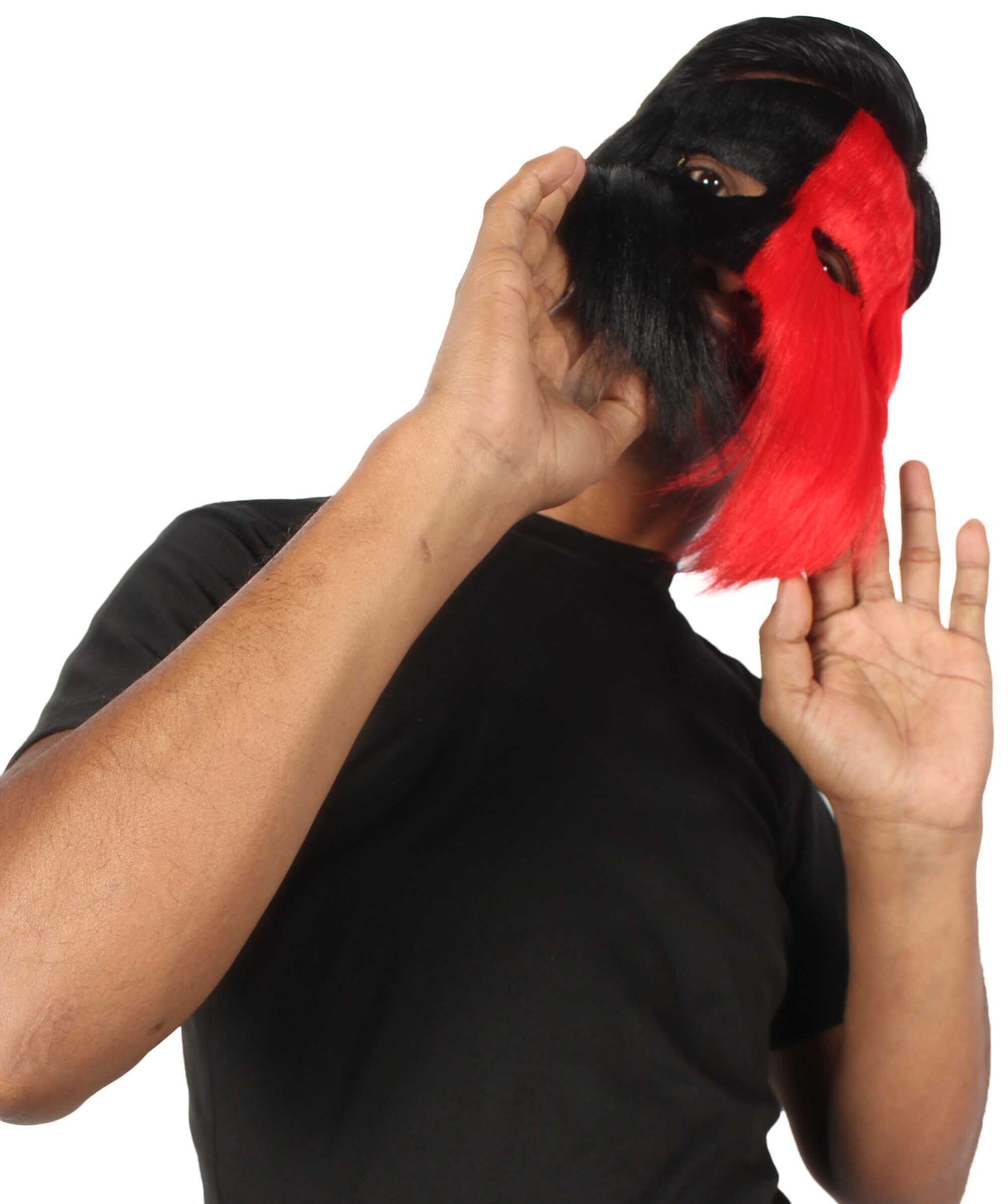 Red & Black Carnival Eye Mask