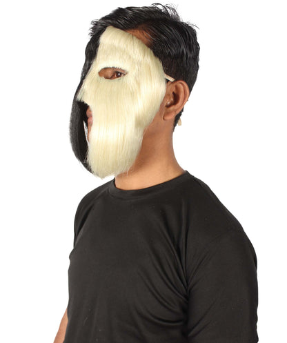 Blonde & Black Carnival Eye Mask