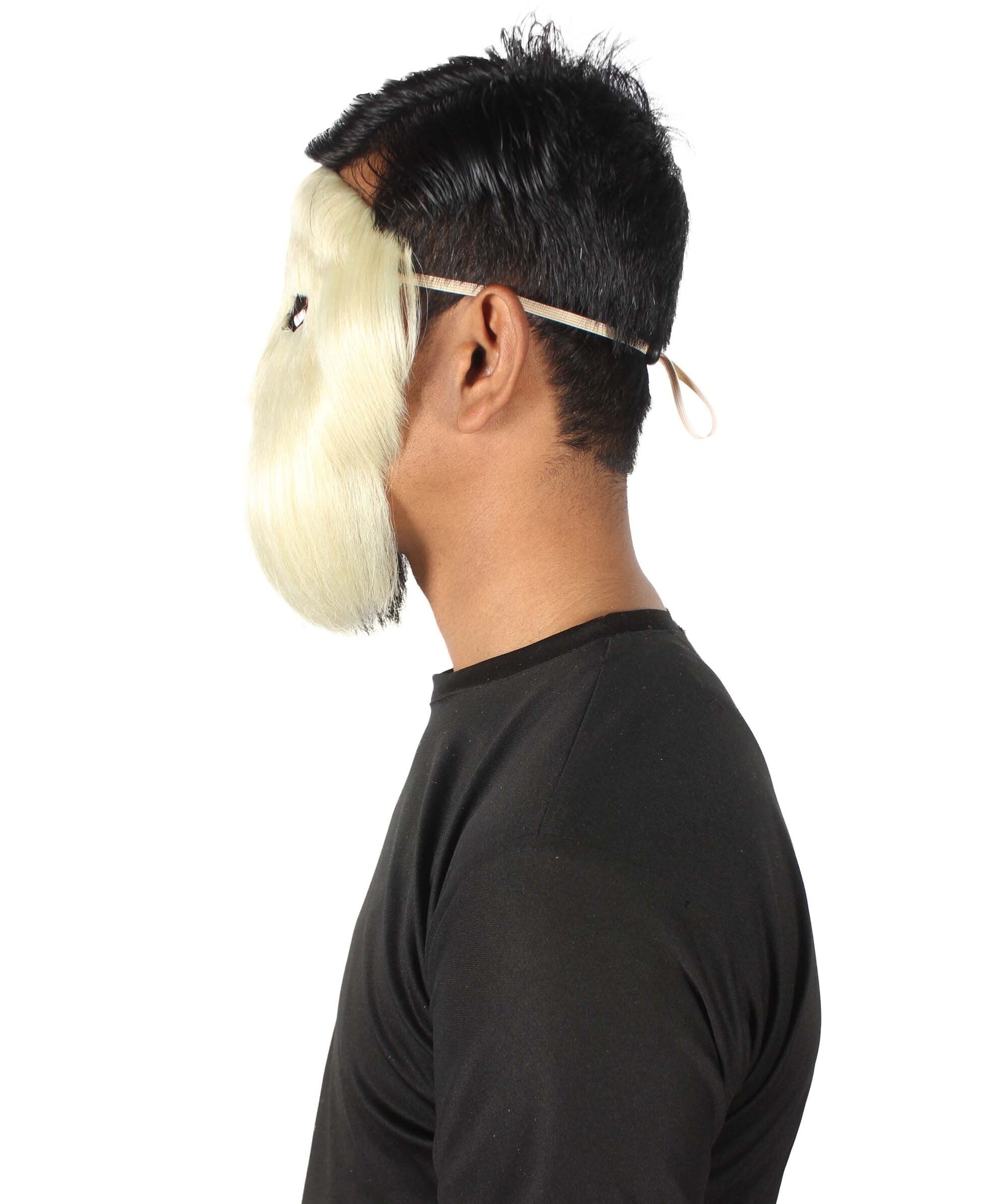 Blonde & Black Carnival Eye Mask